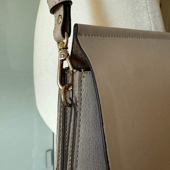 INZI Multi-Color Suede Shoulder Bag – Chloe-Inspired (NW0T) - Picture 5 of 12